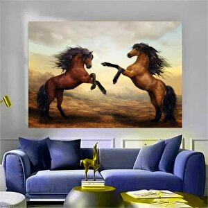 At Kanvas Duvar Sanatı Baskısı; At Kanvas Baskısı; At Kanvas Tablosu; Kıpırdayan At Kanvas Dekoru; M