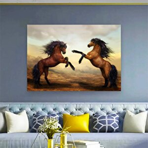 At Kanvas Duvar Sanatı Baskısı; At Kanvas Baskısı; At Kanvas Tablosu; Kıpırdayan At Kanvas Dekoru; M