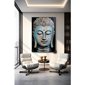 Buda Tuval Resmi, Yoga Sanatı, Meditasyon Sanatı Baskısı, Buda Duvar Sanatı Manzarası