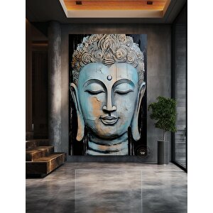 Buda Tuval Resmi, Yoga Sanatı, Meditasyon Sanatı Baskısı, Buda Duvar Sanatı Manzarası