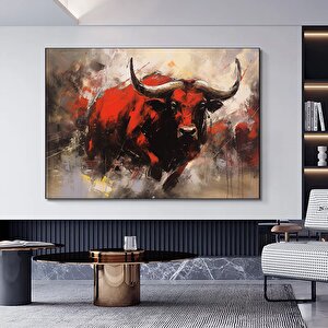 Boğa Kanvas Tablosu; Büyük Boğa 140x200 cm