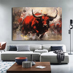 Boğa Kanvas Tablosu; Büyük Boğa 140x200 cm