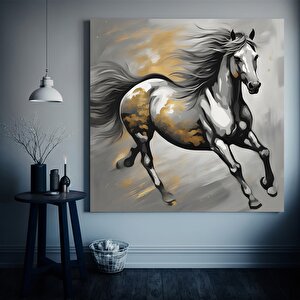 At Kanvası, At Sanatı, Hayvan Duvar Sanatı, Kanvas Duvar Sanatı, Modern Duvar Sanatı, Ev Dekoru