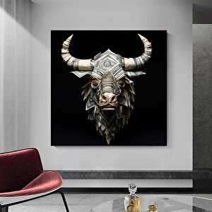 Finans Motivasyon Tablosu; Boğa Ve Dolar Sanatı