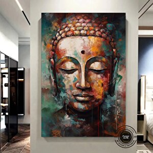 Buda Kanvas Tablosu; Yoga Sanatı; Meditasyon Sanatı Baskısı; Buda Manzara Duvar Sanatı; Budist Duvar