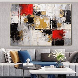 Modern Yağlı Boya Soyut Baskı Duvar Sanatı; Kanvas Dekor