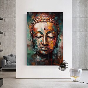 Buda Kanvas Tablosu; Yoga Sanatı; Meditasyon Sanatı Baskısı; Buda Manzara Duvar Sanatı; Budist Duvar