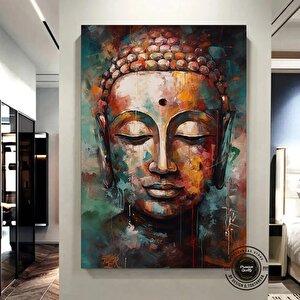 Buda Kanvas Tablosu; Yoga Sanatı; Meditasyon Sanatı Baskısı; Buda Manzara Duvar Sanatı; Budist Duvar