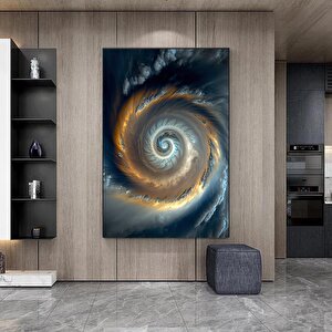 Samanyolu Ai Kanvas Sanatı; Canlı Uzay Sahnesi; Ev & Ofis Dekoru