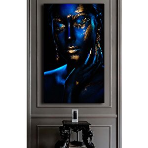 Modern Afrikalı Kadın Tablosu Duvar Sanatı Afişi Oturma Odası İçin Ev Dekoru