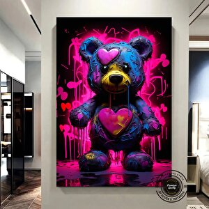 Teddy Ayı Duvar Sanatı; Graffiti Stil; Sokak Sanatı