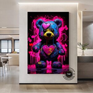 Teddy Ayı Duvar Sanatı; Graffiti Stil; Sokak Sanatı