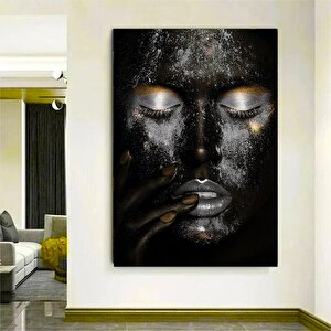 Afrika Kadınları, Nordik Stil Kanvas Tablo Portre Posterleri Ve Baskılar