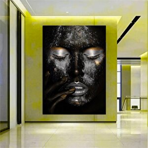 Afrika Kadınları, Nordik Stil Kanvas Tablo Portre Posterleri Ve Baskılar 70x100 cm