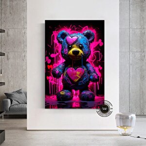 Teddy Ayı Duvar Sanatı; Graffiti Stil; Sokak Sanatı