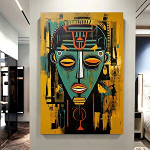 Afrika Duvar Sembolleri; Afrika Kanvas Tablo; Afrika Kültürü Ev Dekoru; Lüks Afrika Duvar Sanatı; Mo