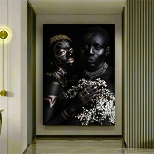 Afrikalı Kadınlar, İskandinav Tarzı Kanvas Portre Posterleri Ve Baskıları