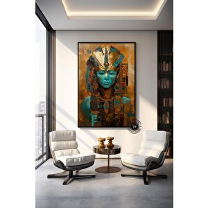 Mısır Mitolojisi Duvar Sanatı, Mısır Kültürel Duvar Resmi, Antik Mısır Duvar Sanatı, Antik Ev Dekoru