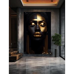 Siyah Sanat; Siyah Kadın Sanatı; Afrika-amerikan Sanatı; Kız Sanatı; Moda Duvar Sanatı