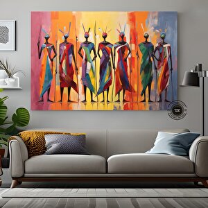 Afrika Amerikan Kültürü Duvar Sanatı, Afrika Kültürü Duvar Dekoru, Yerel Kadın Duvar Sanatı