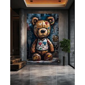 Teddy Ayı Duvar Sanatı; Graffiti Stil; Sokak Sanatı