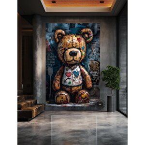 Teddy Ayı Duvar Sanatı; Graffiti Stil; Sokak Sanatı