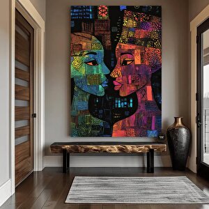 Afrika Duvar Sembolleri, Afrika Kültürü Ev Dekoru