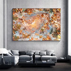 Rönesans Tablosu Kanvas Baskı – Versailles Sarayı Tavanı Kraliyet Duvar Sanatı, Ev Dekoru