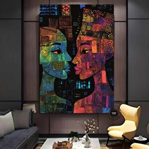 Afrika Duvar Sembolleri, Afrika Kültürü Ev Dekoru