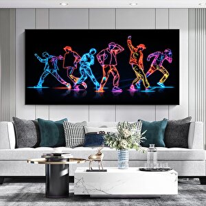 Hip Hop Dans Kanvas Baskı, Sokak Dansı Posteri, Trend Duvar Dekoru