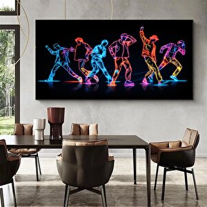 Hip Hop Dans Kanvas Baskı, Sokak Dansı Posteri, Trend Duvar Dekoru
