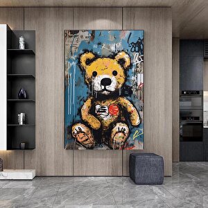 Teddy Ayı Duvar Sanatı; Graffiti Stil; Sokak Sanatı