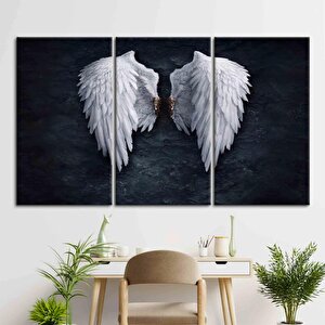 Banksy Melek Kanvas Sanatı, Beyaz Kanatlı Melek, Graffiti Tarzı Moda Duvar Sanatı