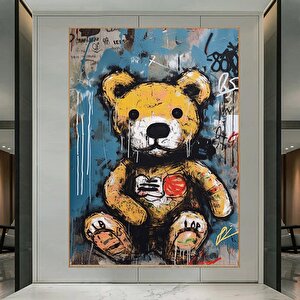 Teddy Ayı Duvar Sanatı; Graffiti Stil; Sokak Sanatı