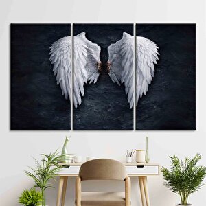 Banksy Melek Kanvas Sanatı, Beyaz Kanatlı Melek, Graffiti Tarzı Moda Duvar Sanatı