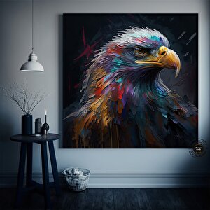 Gökyüzünün Kralı Kartal Duvar Sanatı – Soyut Duvar Sanatı