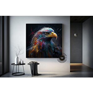 Gökyüzünün Kralı Kartal Duvar Sanatı – Soyut Duvar Sanatı