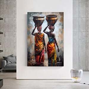 Afrika-amerikan Kültür Duvar Dekoru, Soyut Afrika Ev Sanatı