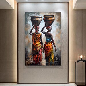 Afrika-amerikan Kültür Duvar Dekoru, Soyut Afrika Ev Sanatı