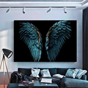 Banksy Melek Duvar Sanatı – Beyaz Kanatlı Graffiti Poster – Sokak Ve Moda Sanatı 40x60 cm