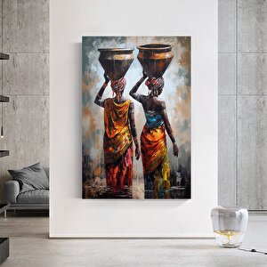 Afrika-amerikan Kültür Duvar Dekoru, Soyut Afrika Ev Sanatı