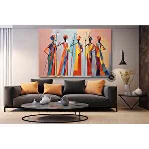 Afrika Amerikan Kültürü Duvar Sanatı, Afrika Kültürü Duvar Dekoru, Yerel Kadın Duvar Sanatı