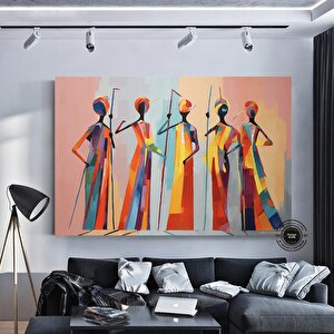 Afrika Amerikan Kültürü Duvar Sanatı, Afrika Kültürü Duvar Dekoru, Yerel Kadın Duvar Sanatı