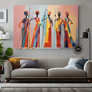 Afrika Amerikan Kültürü Duvar Sanatı, Afrika Kültürü Duvar Dekoru, Yerel Kadın Duvar Sanatı