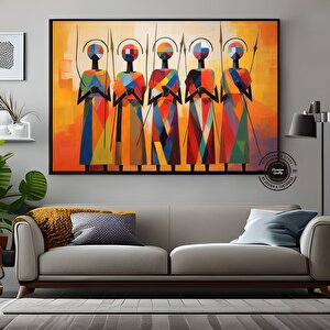 Afrika Amerikan Kültürü Duvar Sanatı, Afrika Kültürü Duvar Dekoru, Yerel Kadın Duvar Sanatı