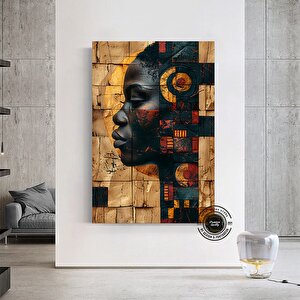 Afrika Amerikan Kültürü Duvar Sanatı; Afrika Kültürü Duvar Dekoru; Yerel Kadın Duvar Sanatı; Soyut K