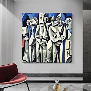 Soyut Picasso Kanvas Sanatı; Ev Hediyesi