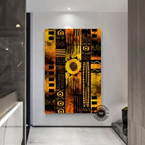 Afrika Kültürü Duvar Sanatı; Hediye 80x120 cm