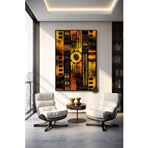 Afrika Kültürü Duvar Sanatı; Hediye 100x150 cm