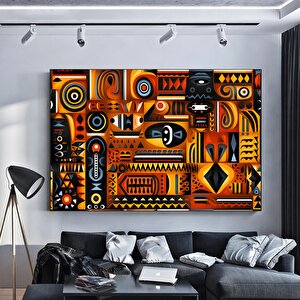 Afrika-amerikan Kültür Sanatı, Sembollü Duvar Kanvası, Afrika Temalı Hediye